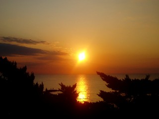 Lever du soleil au Cap d'Agde